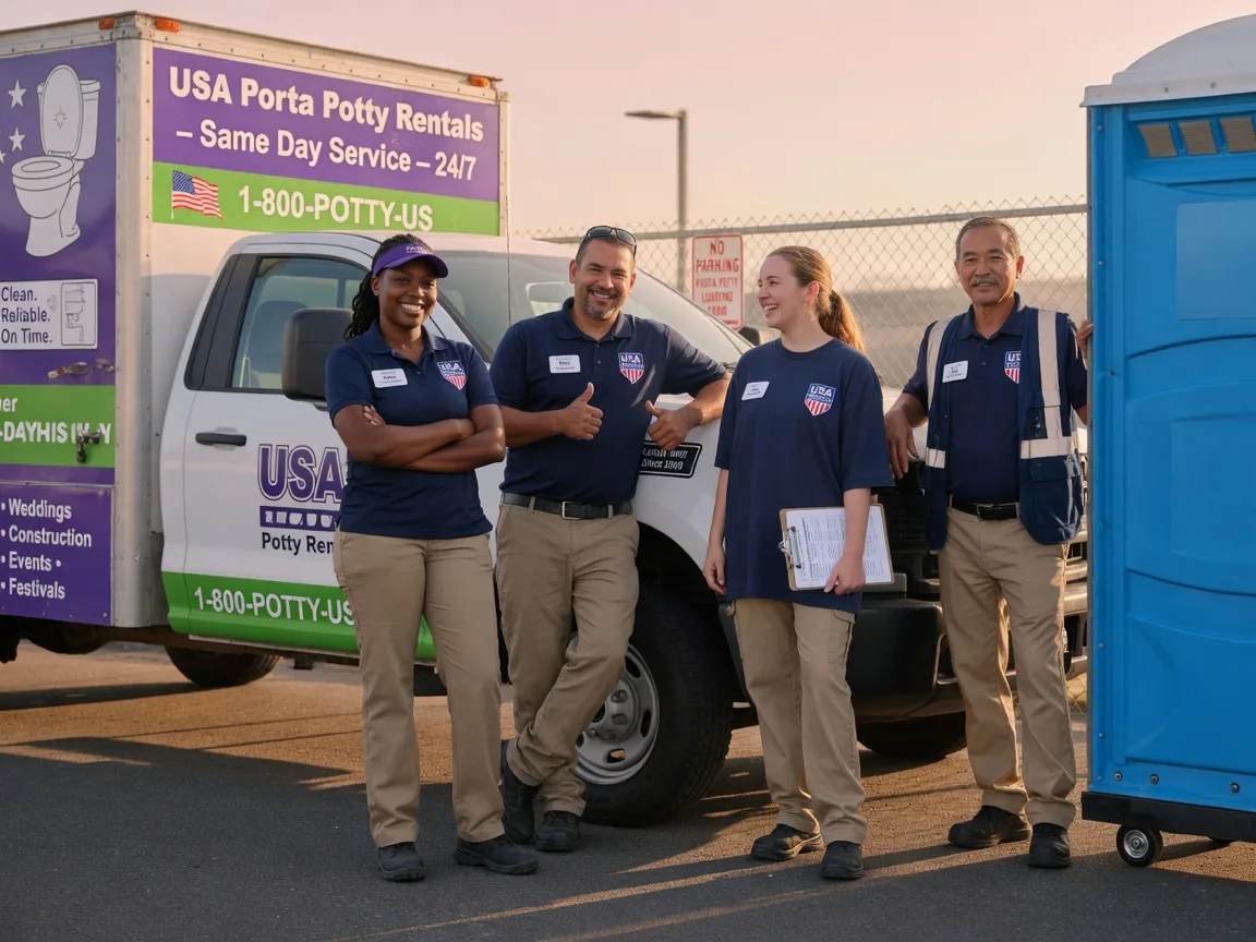 Porta Potty Rental company in Nottingham, MD